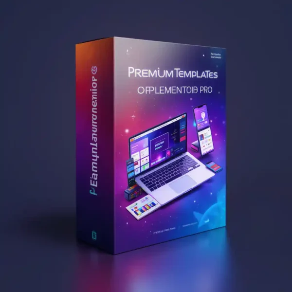 Premium Templates (Elementor Pro) – Build Stunning Websites Faster!