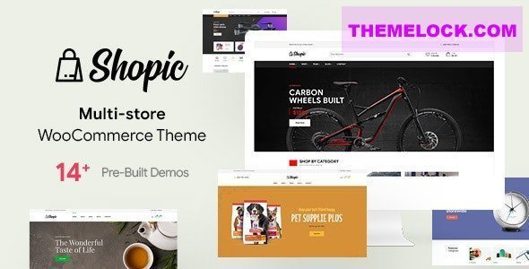Shopic  – Multistore WooCommerce WordPress Theme